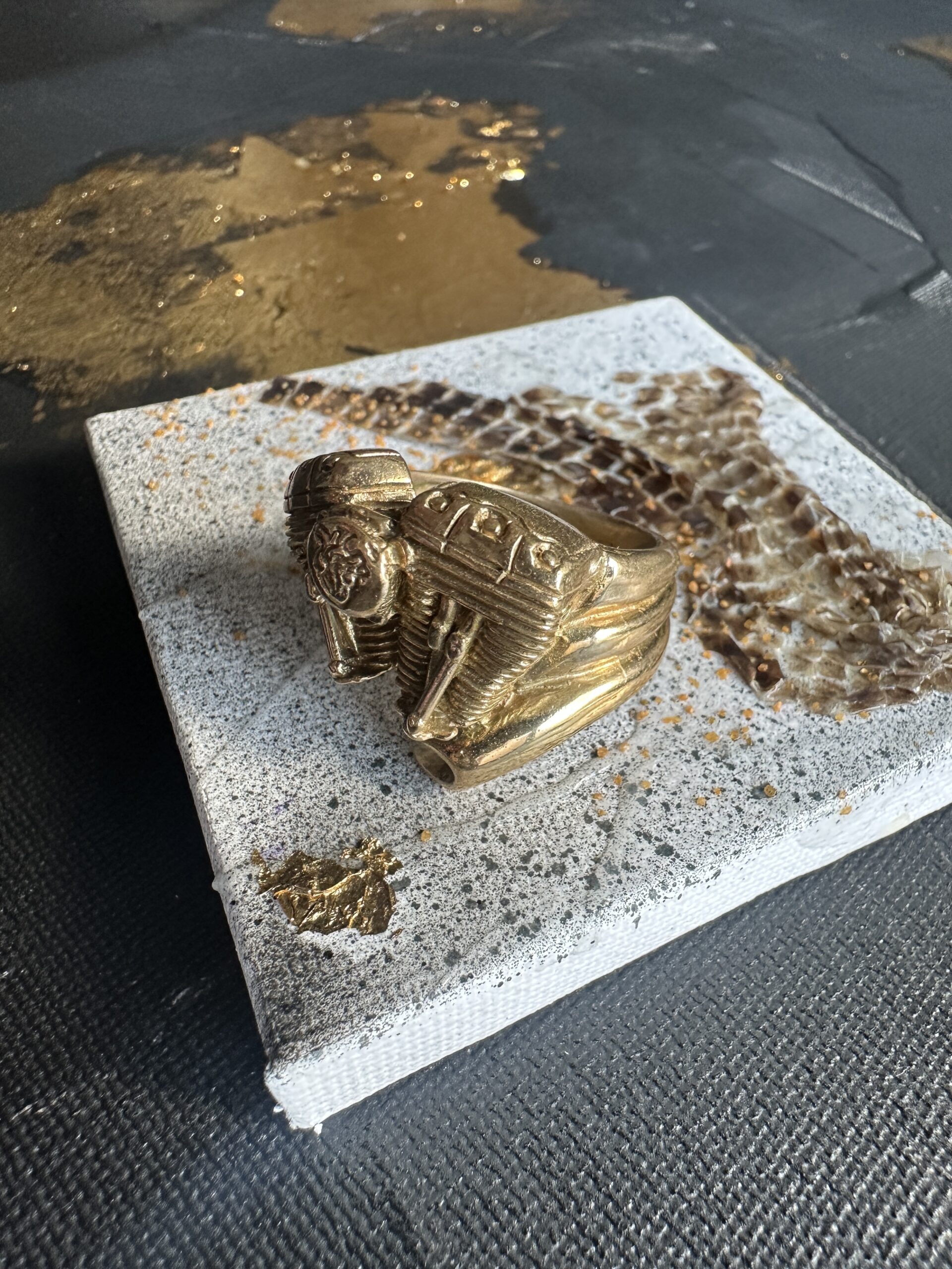Bronze Venom Ring - Bicilindrico - immagine 5